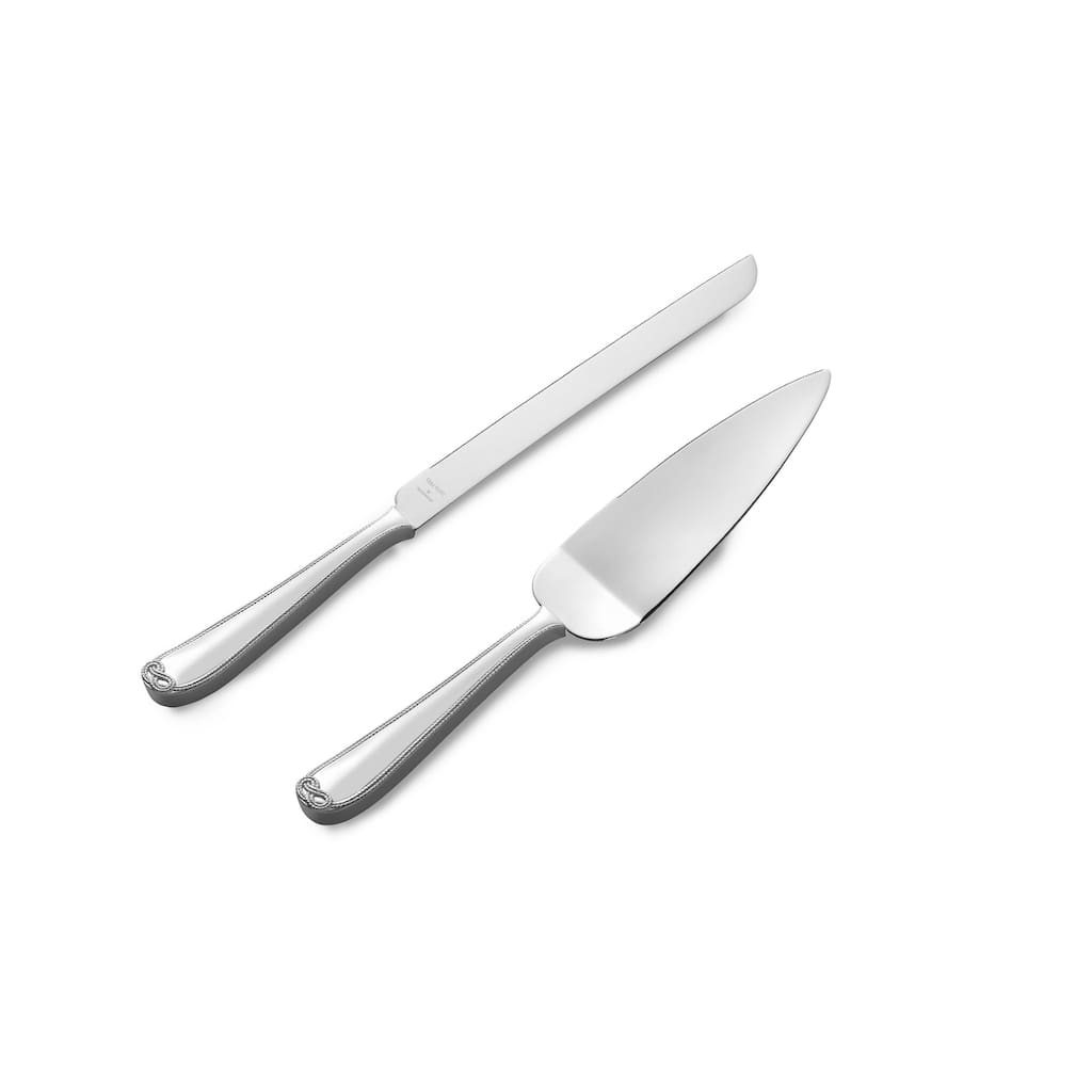 Vera Wang Infinity Metal Cake Knife and Server Set