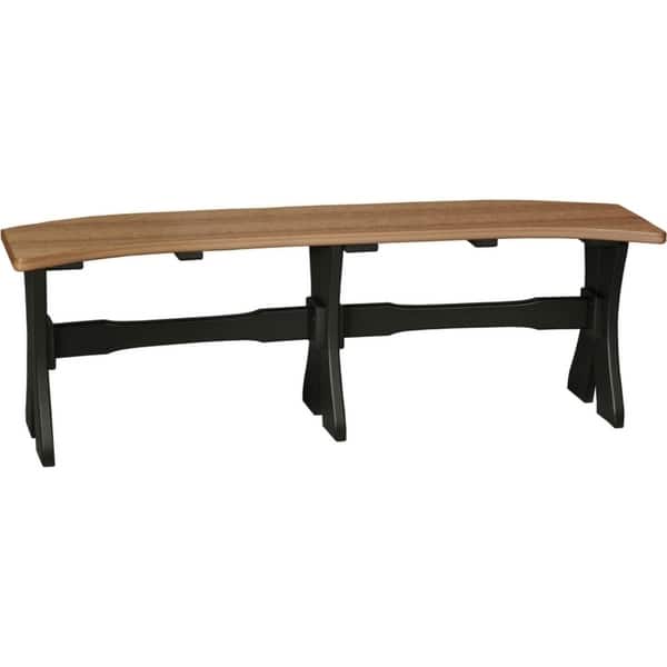 Shop Outdoor 52 Table Bench In Woodgrain Colors Plastic Free
