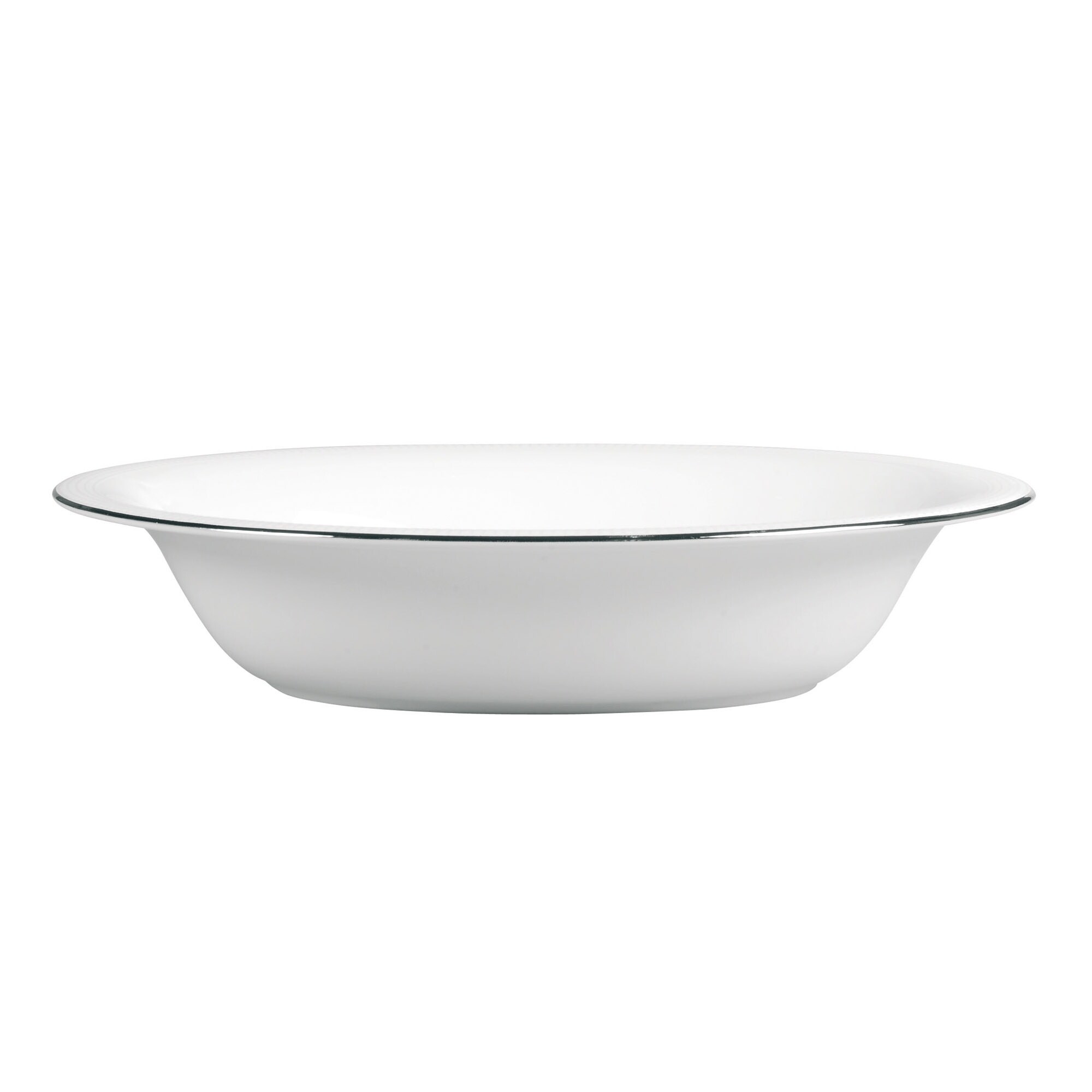 Oval Salad Bowl 72oz in White