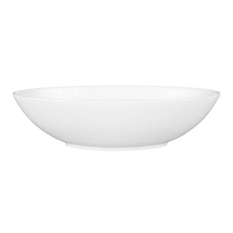 Wedgwood White 12-inch Fine Bone China Open Vegetable Bowl