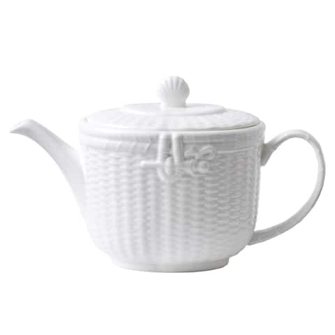 Wedgwood Nantucket Basket 2.1-pt Fine Bone China Teapot