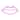10.5" Pink Lips LED Neon Style Valentine's Day Wall Sign