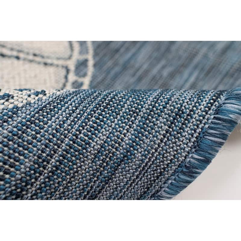 Liora Manne Carmel Collection Sea Turtles Indoor/ Outdoor Area Rug