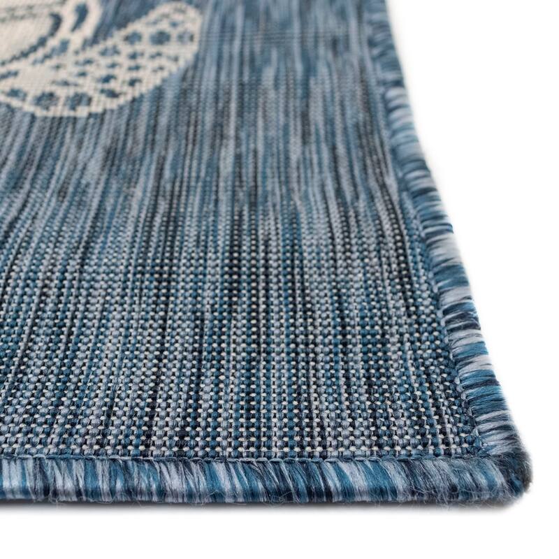 Liora Manne Carmel Collection Sea Turtles Indoor/ Outdoor Area Rug