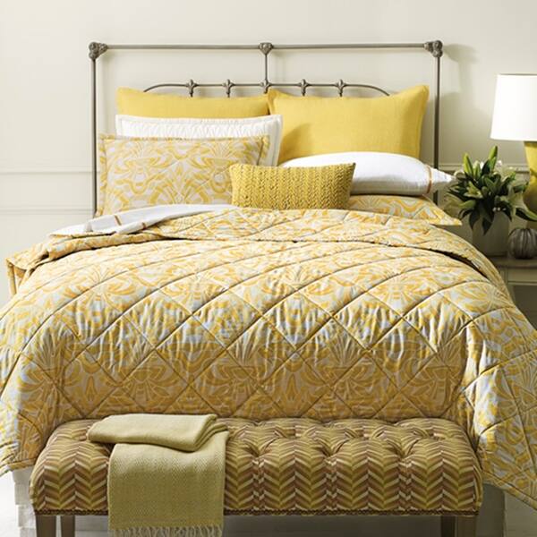 Shop Willow Gold Quilt Cover Full Queen Free Shipping Today