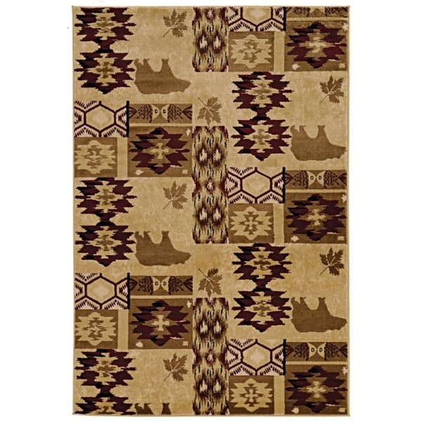 Colorado Yuma Beige Area Rug - 8' x 10'