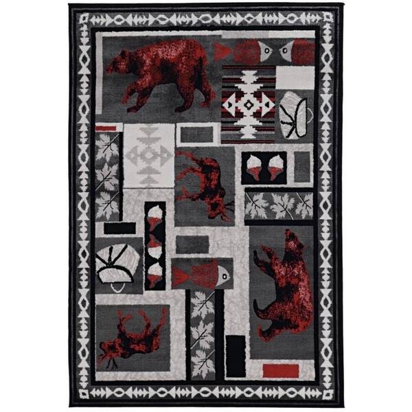 Colorado Arapahoe Grey Area Rug - 3' X 5' - Bed Bath & Beyond - 27324727
