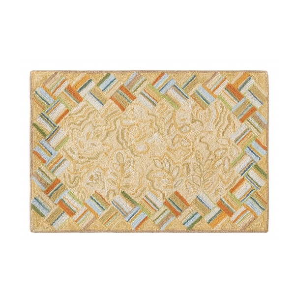 Logan Camel Handmade Wool Area Rug - 9' x 13'