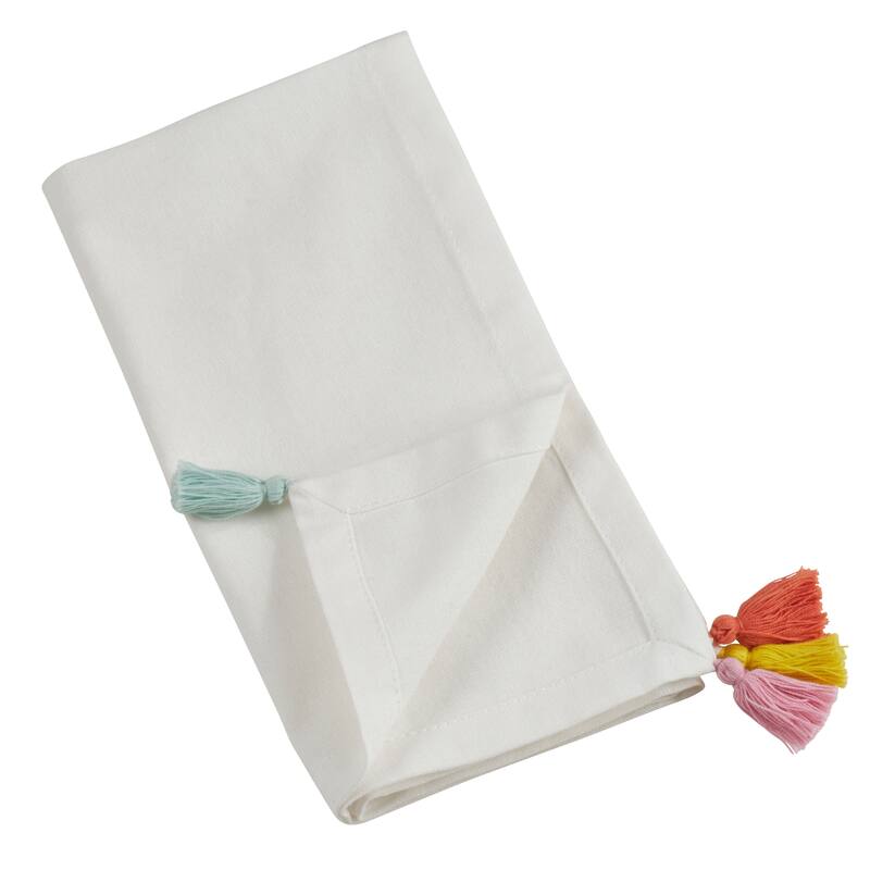 Colorburst Tassel Napkin (Set of 4)