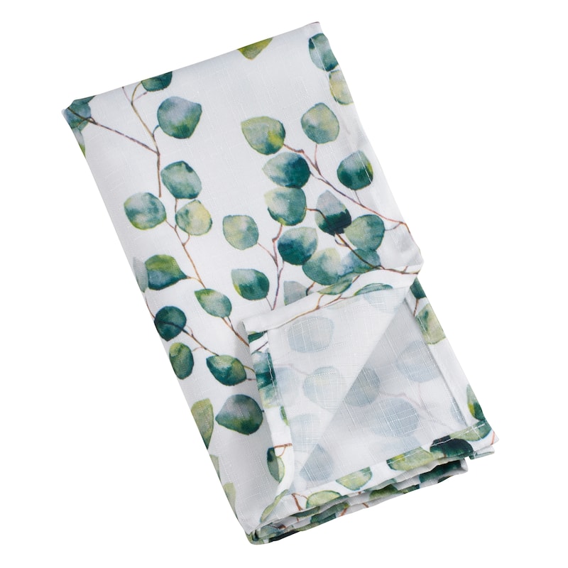 Eucalyptus Leaf Design Napkins (Set of 12)
