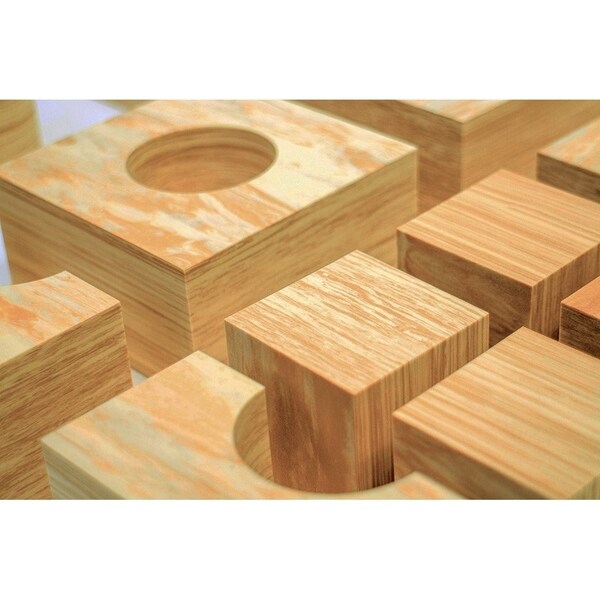 foam wood construction toy