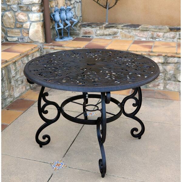 5 Piece Patio Dining Set 42 Inch Round Table 5 Piece Patio Dining Set 42 Inch