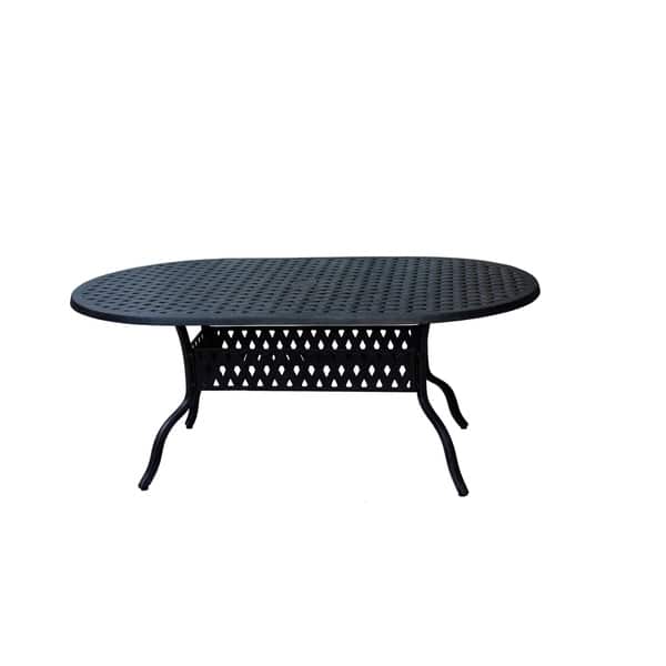 7 Piece Patio Dining Set 42 X 72 Inch Oval Table 42 X 72 Inch Oval Dining Table