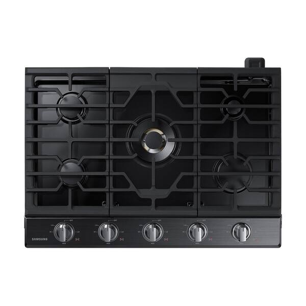 Samsung 30" Gas Cooktop with 22K BTU True Dual Power Burner Overstock