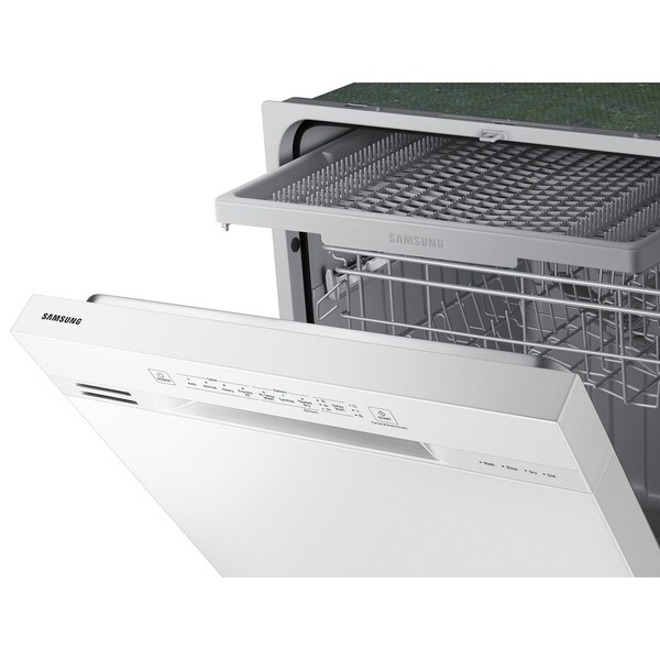 samsung front control dishwasher with hybrid interior and 3rd rack