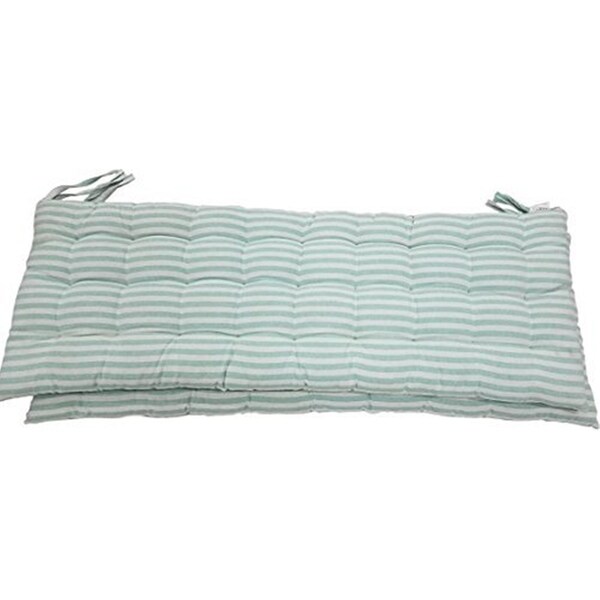 lime green bench cushion