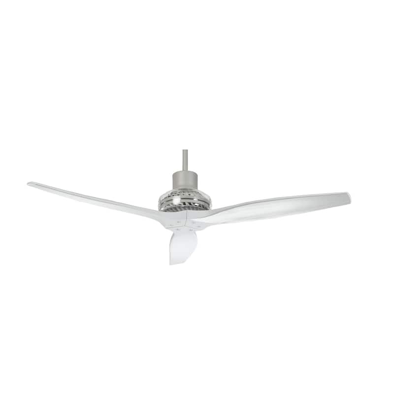 Carson Carrington Idala 52-inch Indoor/ Outdoor Ceiling Fan - 52" - Grey Motor/Brown Blade