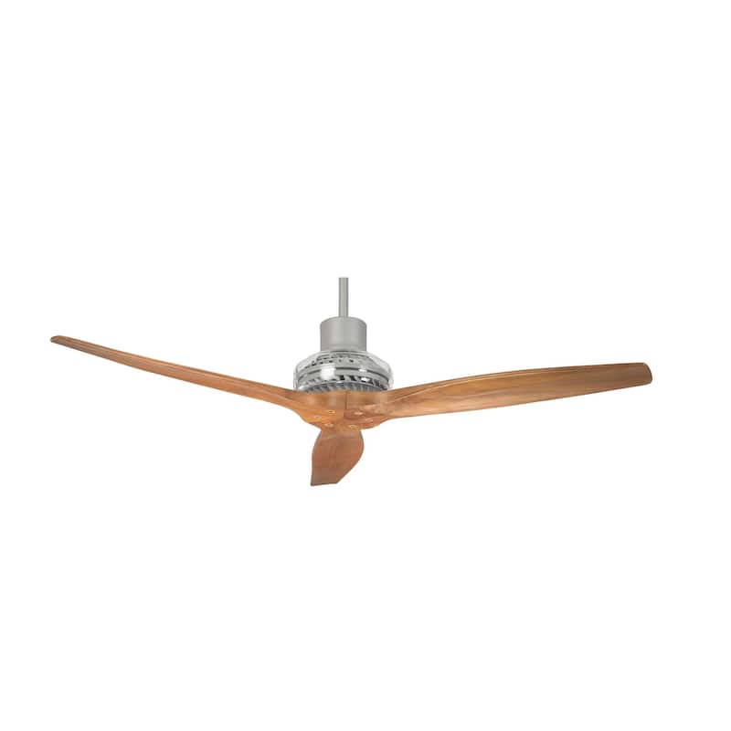 Carson Carrington Idala 52-inch Indoor/ Outdoor Ceiling Fan - 52" - Grey Motor/Natural2 Blade