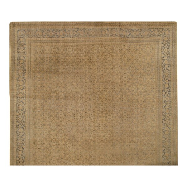 Pasargad Ny Antique Persian Tabriz Wool Pile Rug 14 3 X 21 5