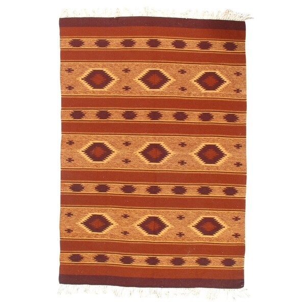 Pasargad NY Afghan Baluch Kilim Rug - 4'8" x 6'8" - 4'8" x 6'8"
