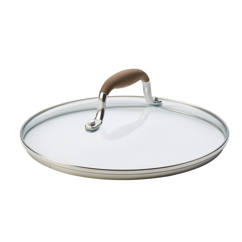 Anolon Tri-Ply Clad Stainless Steel 12-inch Deep Round Grill Pan - Bed Bath  & Beyond - 9206659
