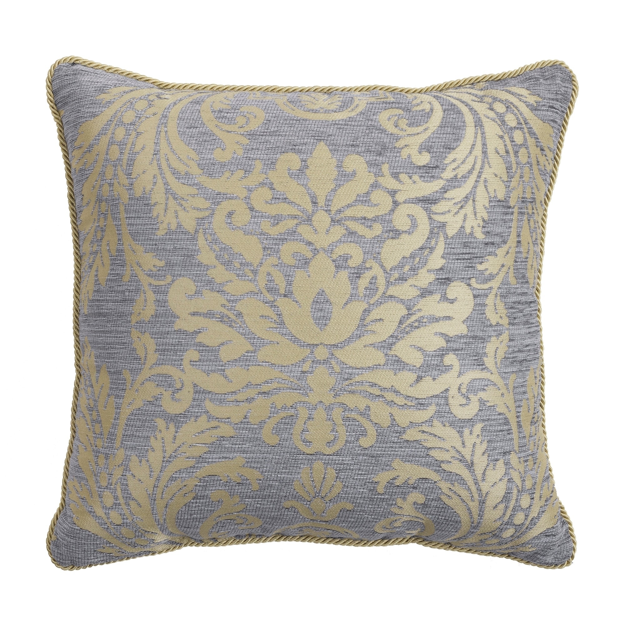 Shop Croscill Nadia Chenille Damask 18 Decorative Pillow On