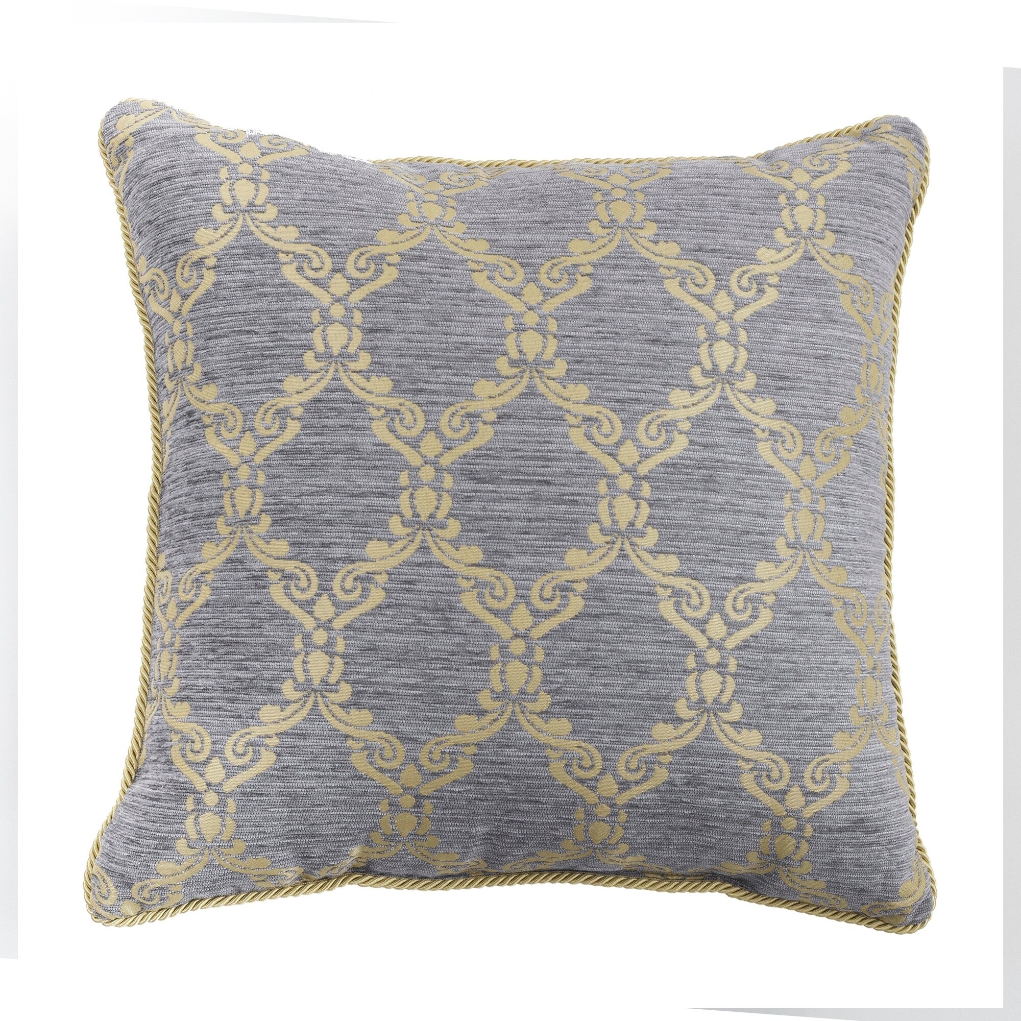 Shop Croscill Nadia Chenille Damask 18 Decorative Pillow On