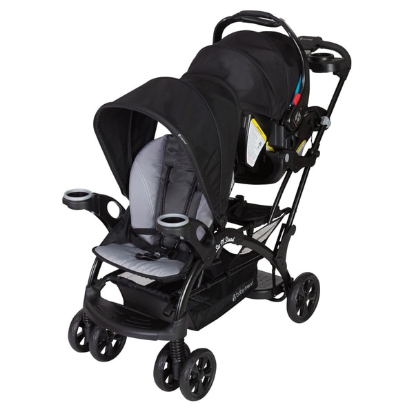 baby trend sit and stand double stroller moonstruck
