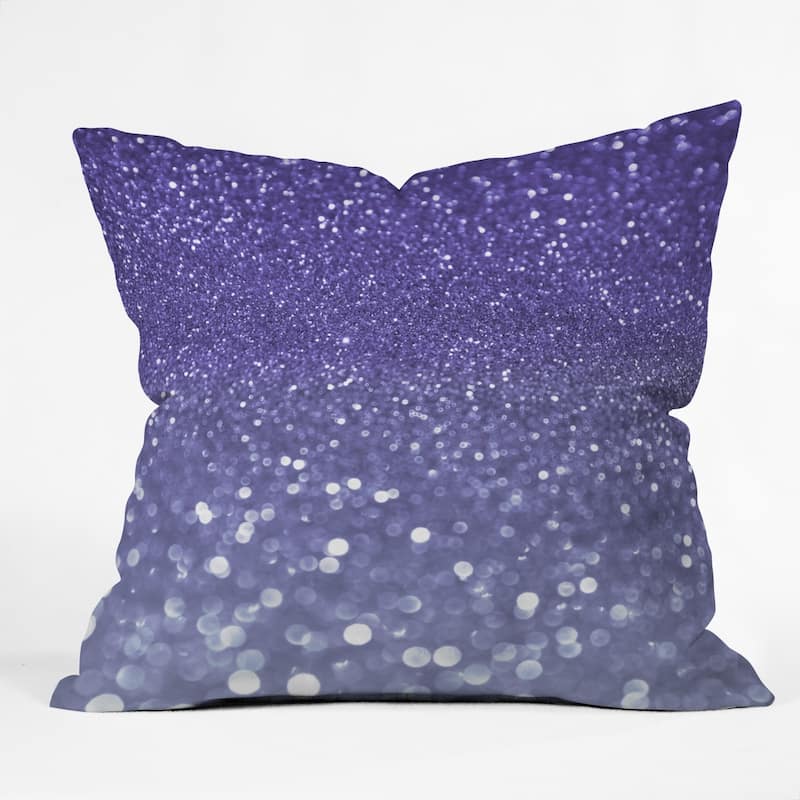 Deny Designs Violet Sparkle Duvet Cover Set (5 Piece Set)