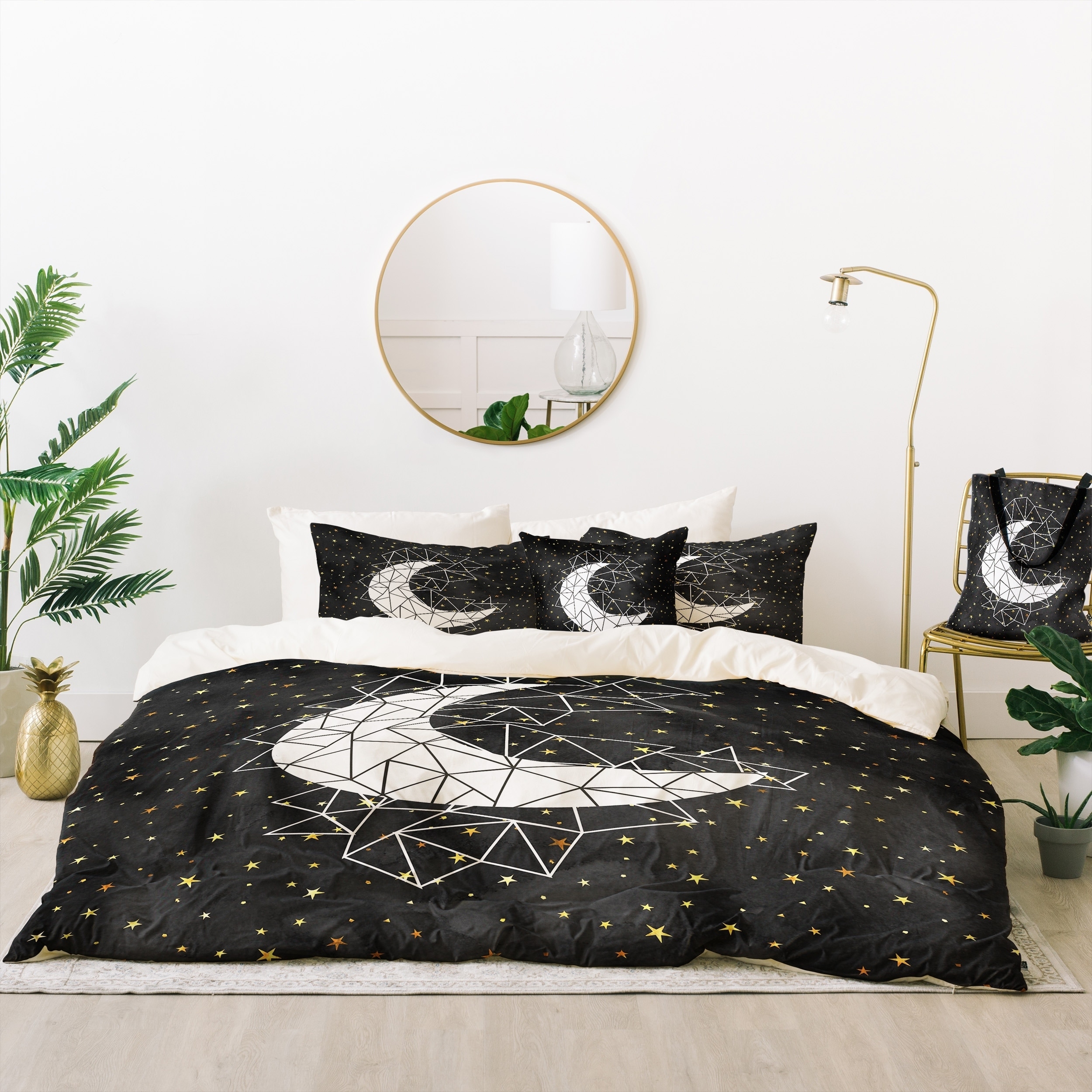 Shop Deny Designs Geometric Moon Duvet Cover Set 5 Piece Set