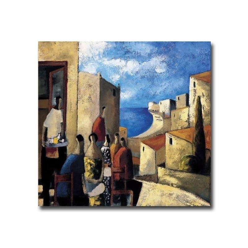 Resaca Matinal (Morning Hangover) by Didier Lourenco Gallery Wrapped Canvas Giclee Art (30 in x 30 in)