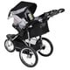 preview thumbnail 4 of 5, Baby Trend Expedition Jogger Travel System, Millennium White