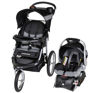 Baby Trend Expedition Jogger Travel System, Millennium White - Bed
