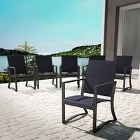 Havenside Home Fort Albany Patio Dining Chairs (Set of 6)