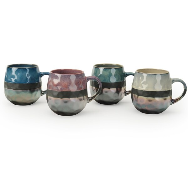Ideal for Coffee White Coffee Mug Set of 4 Ceramic Cups 12oz White Mugs By Gift Essentials Hot Cocoa Modern Design Latte and Tea Dishwasher Safe Cappuccino