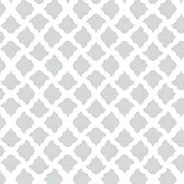 Con-Tact Brand Grip Prints Non-Adhesive Shelf Liner- Talisman Glacier Gray  (18''x 4')