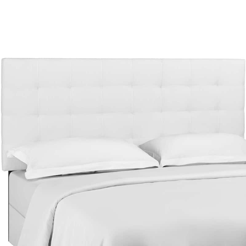 Carson Carrington Stryn Upholstered Linen Fabric Headboard