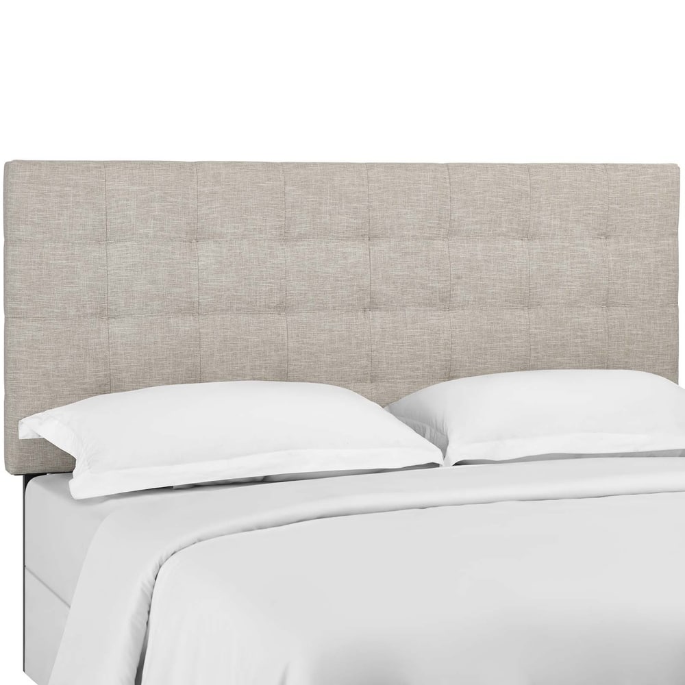 Carson Carrington Stryn Upholstered Linen Fabric Headboard