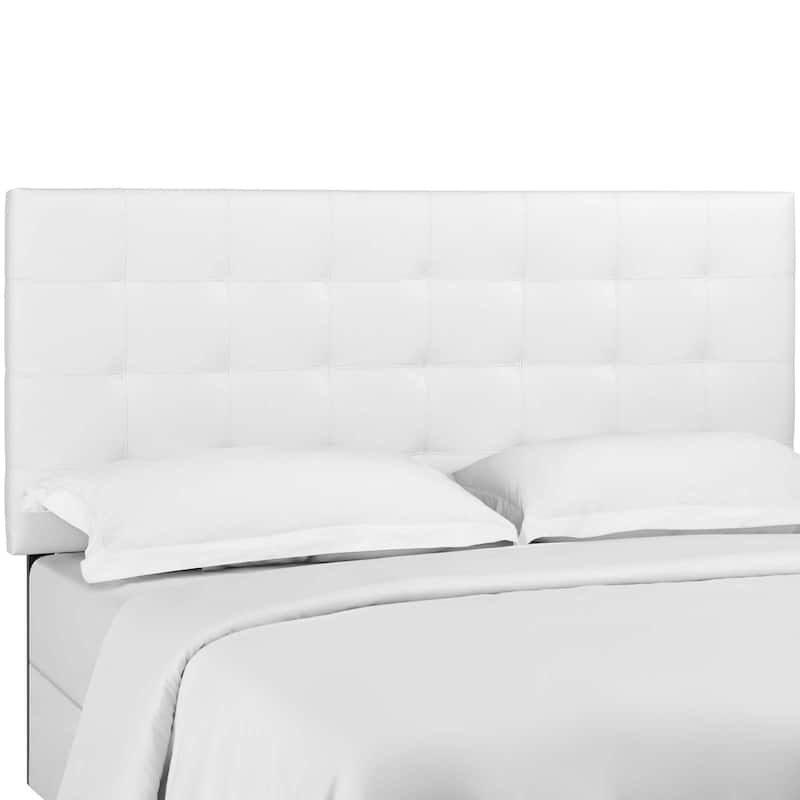 Copper Grove Vodice Faux Leather Upholstered Tufted Headboard
