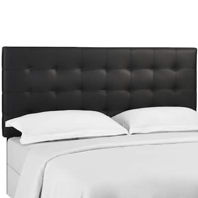 Copper Grove Vodice Faux Leather Upholstered Tufted Headboard