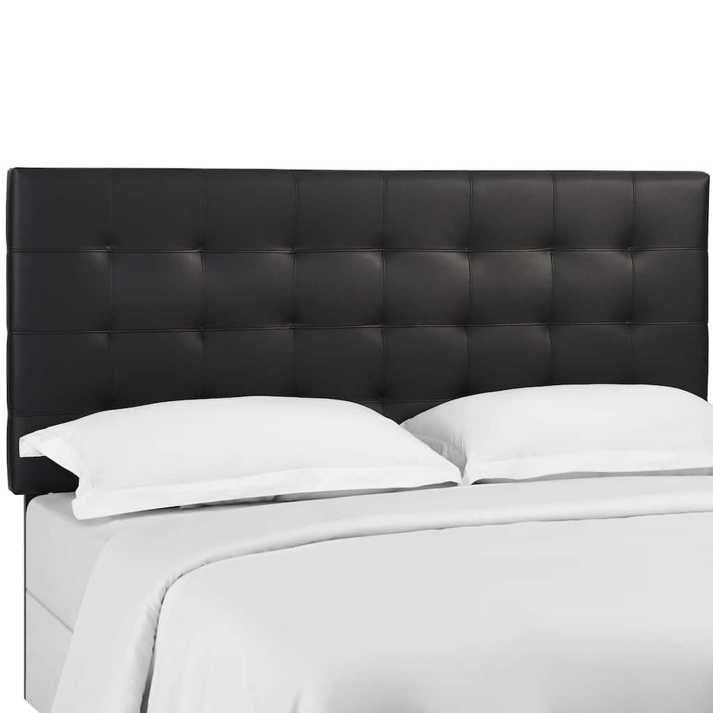 Copper Grove Vodice Faux Leather Upholstered Tufted Headboard