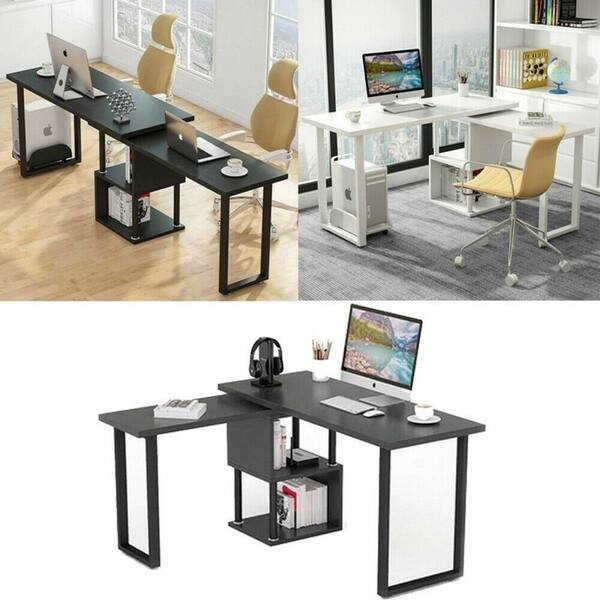 Shop Porch Den Bleeker L Shaped Office Or Home Pc Laptop