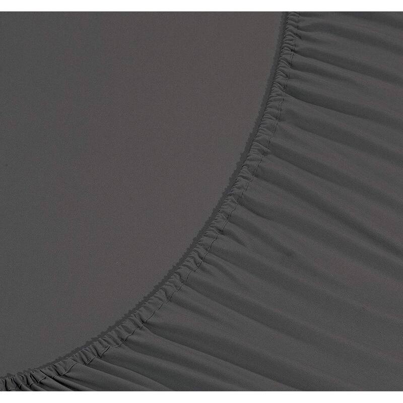 Elegant Comfort 4-Piece Cozy Soft 3-Line Bed Sheet Set with Deep Pockets