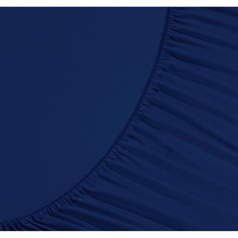 Elegant Comfort 4-Piece Cozy Soft 3-Line Bed Sheet Set with Deep Pockets