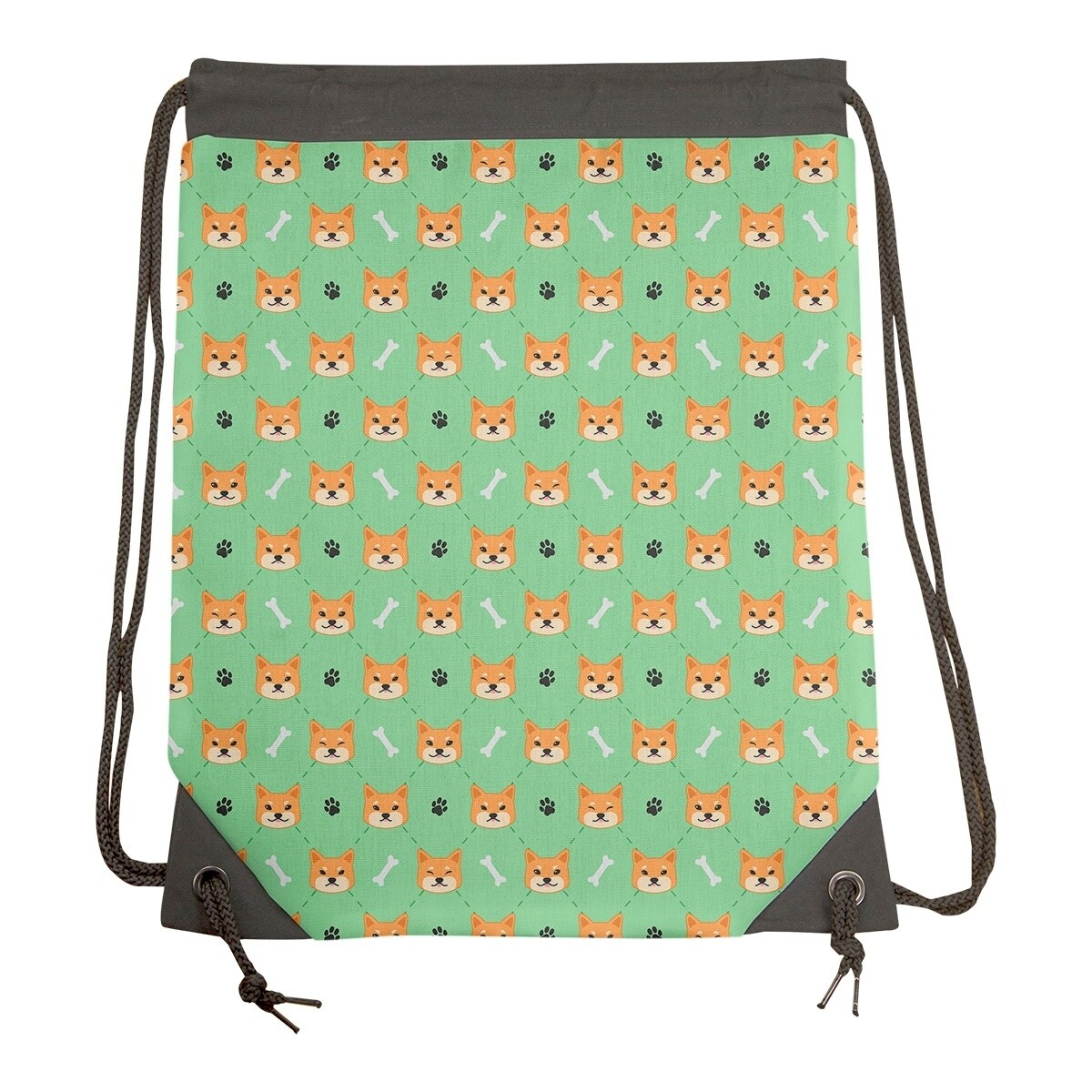 mint green gym bag
