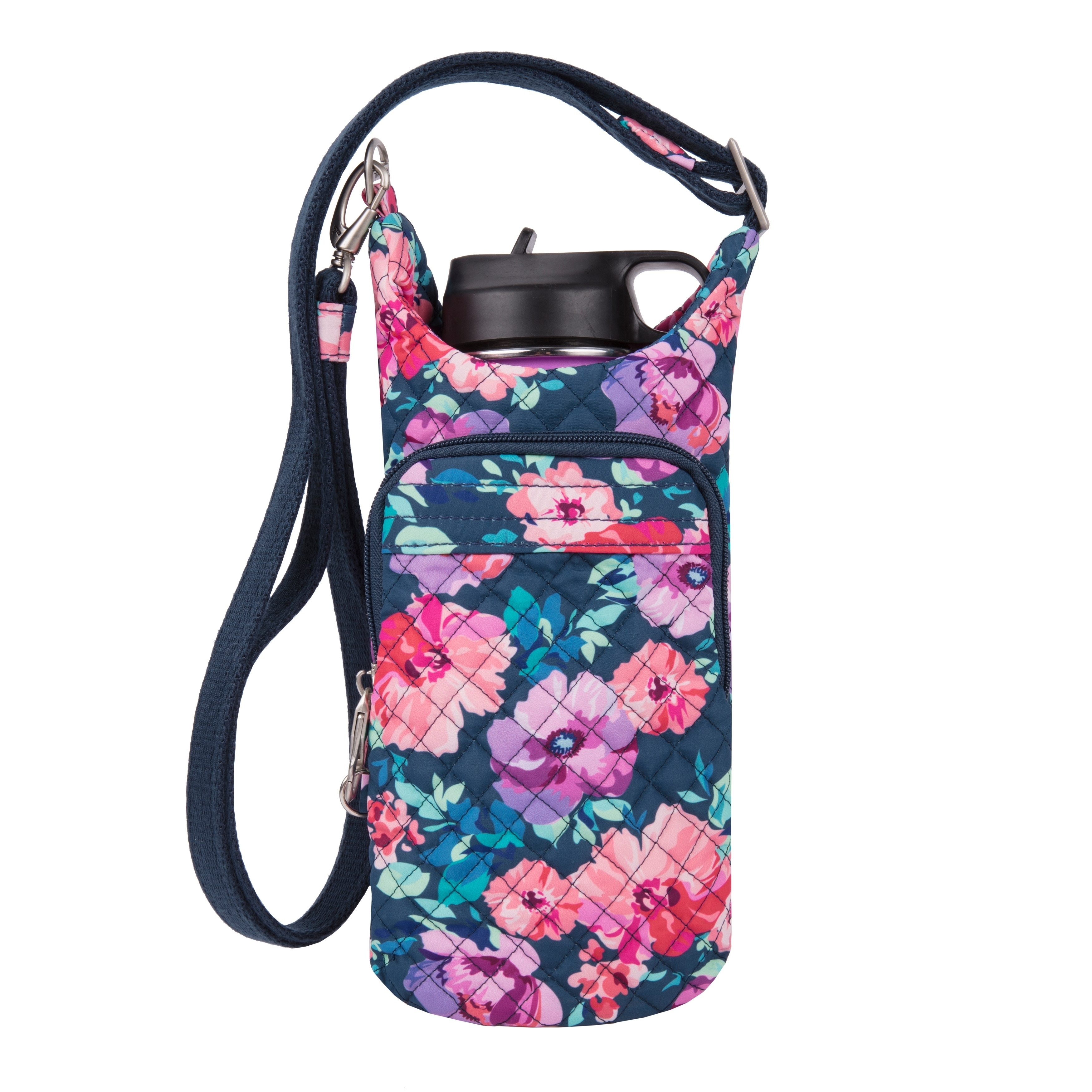 travelon crossbody bag with water bottle holder