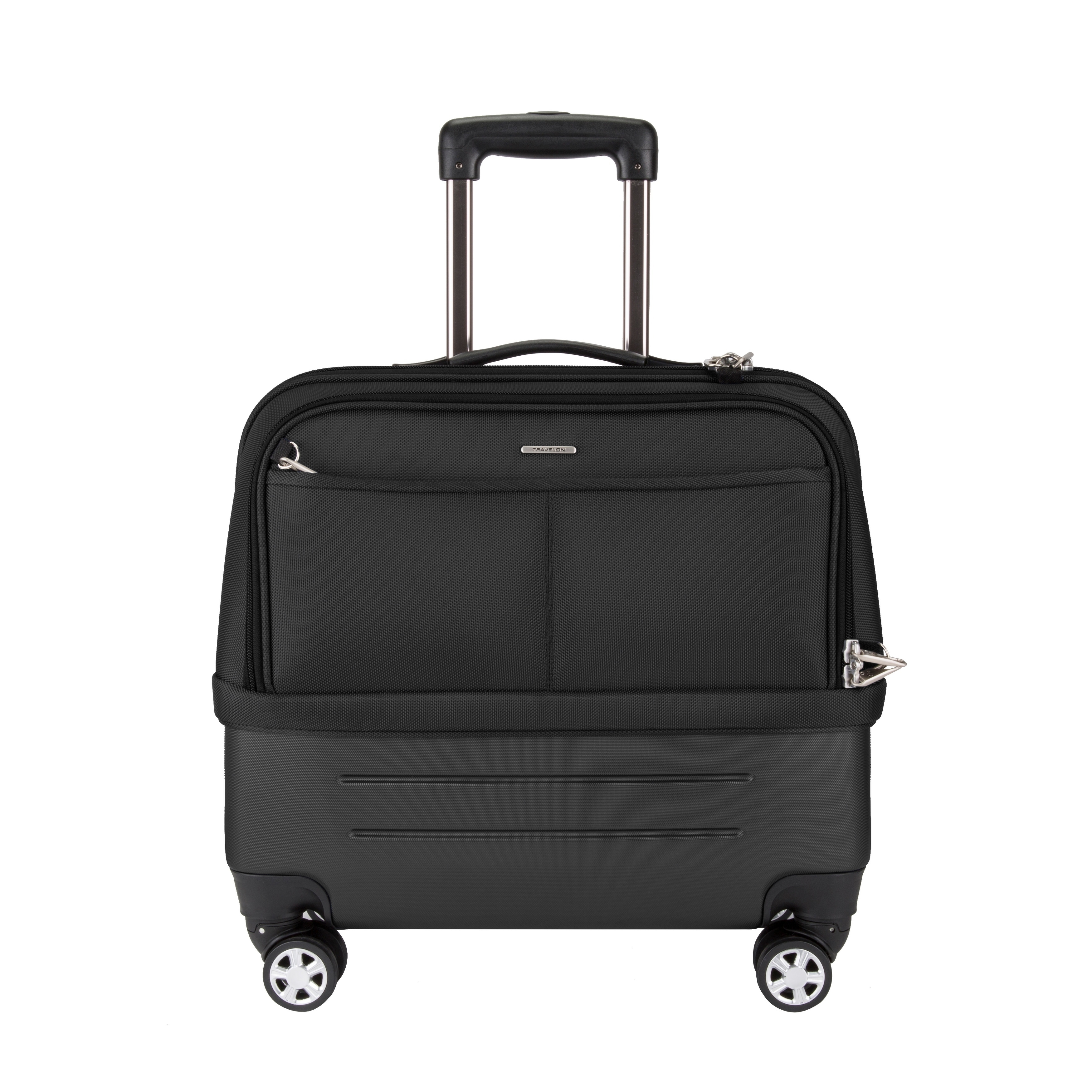 spinner underseat carry on luggage