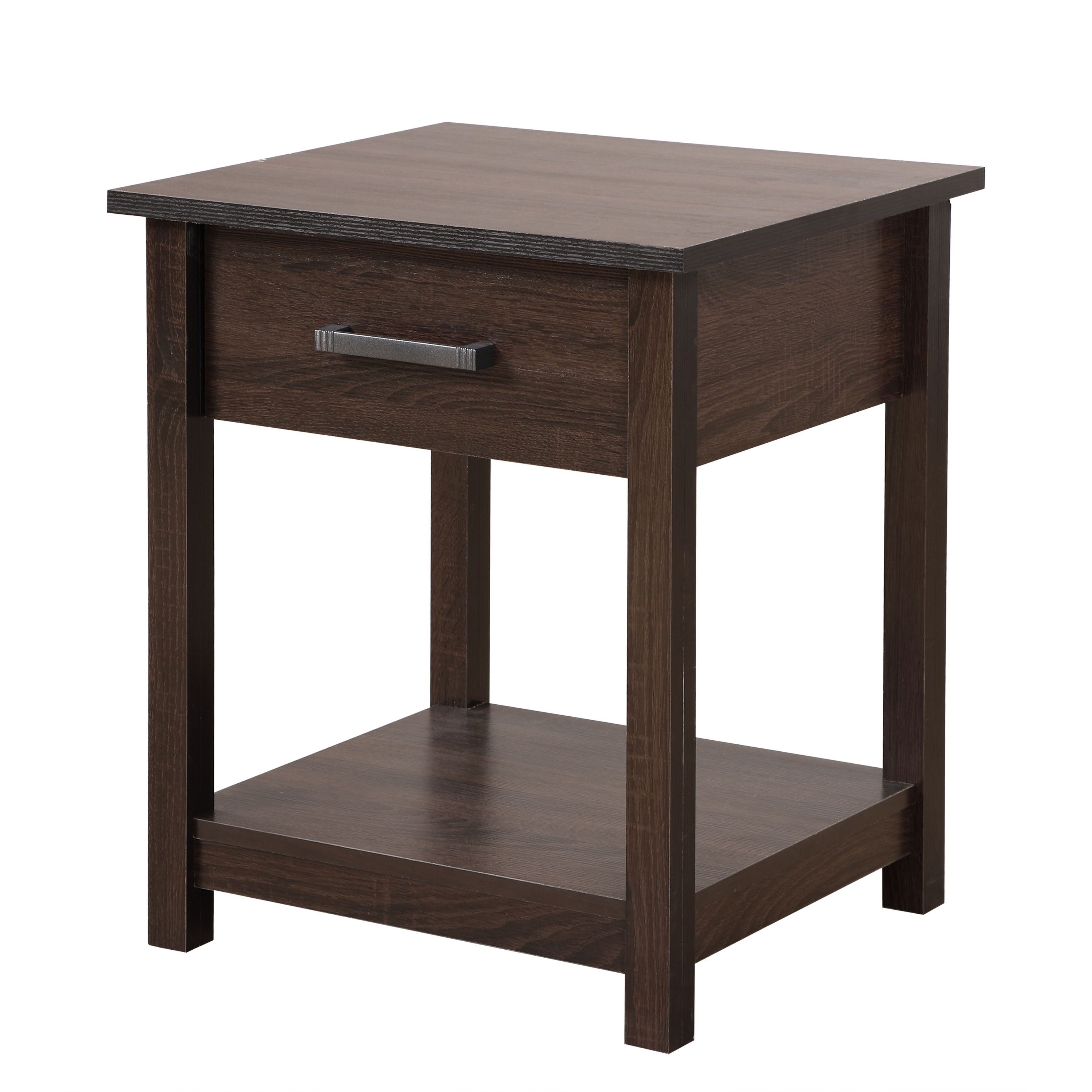 Shop Black Friday Deals On Salem 1 Drawer And Shelf Wooden Nightstand Overstock 27352051