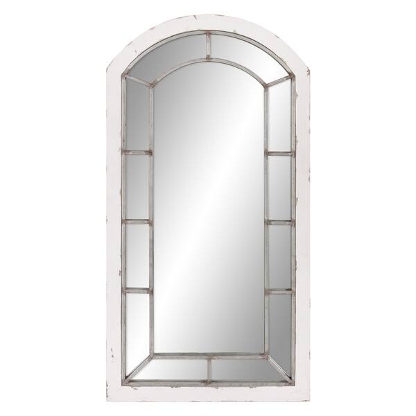 Shop Patton Wall Decor 24x44 Distressed Arch Windowpane Wall