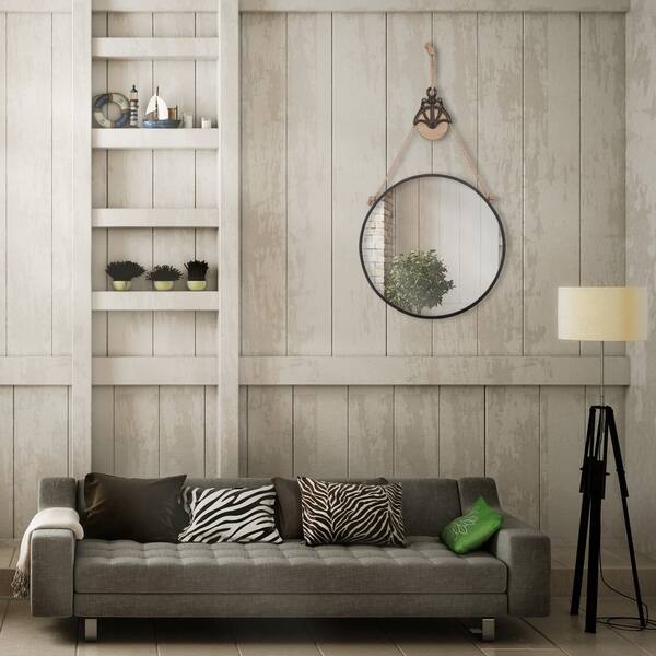 Shop Patton Wall Decor 24 Round Metal Wall Mirror With Rope And